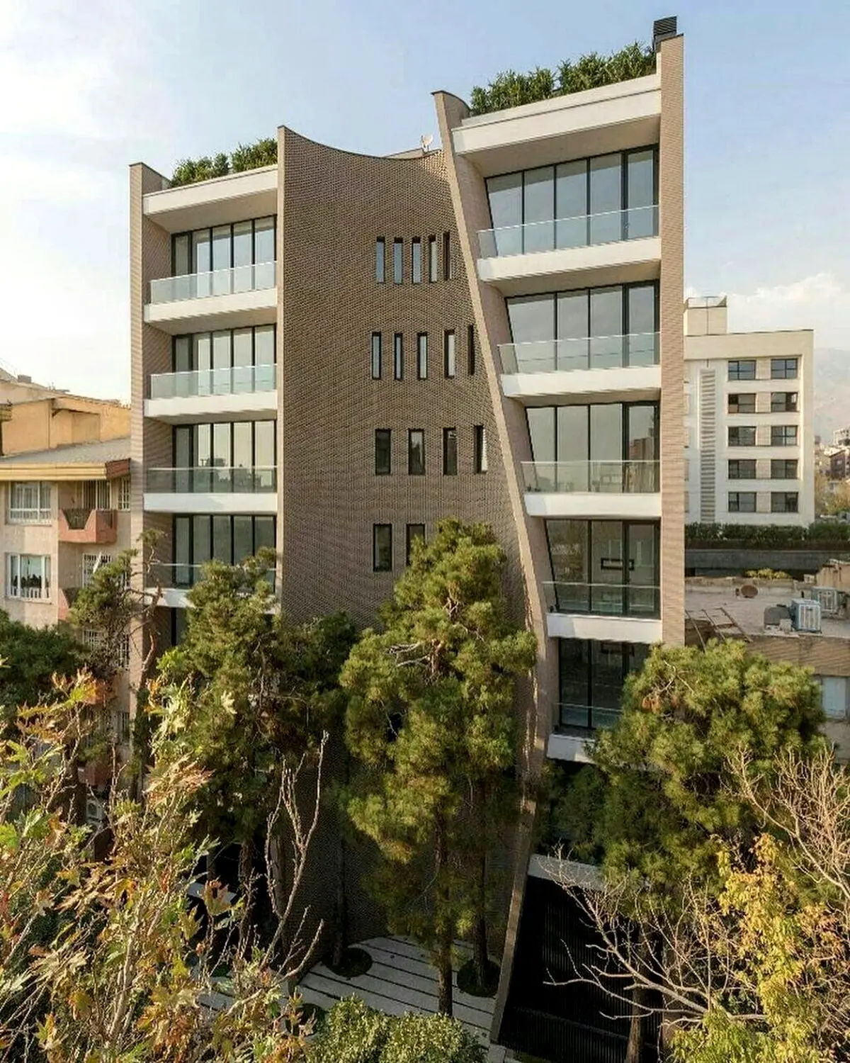 معماری جالب در جهت حفاظت از فضای سبز / عکس