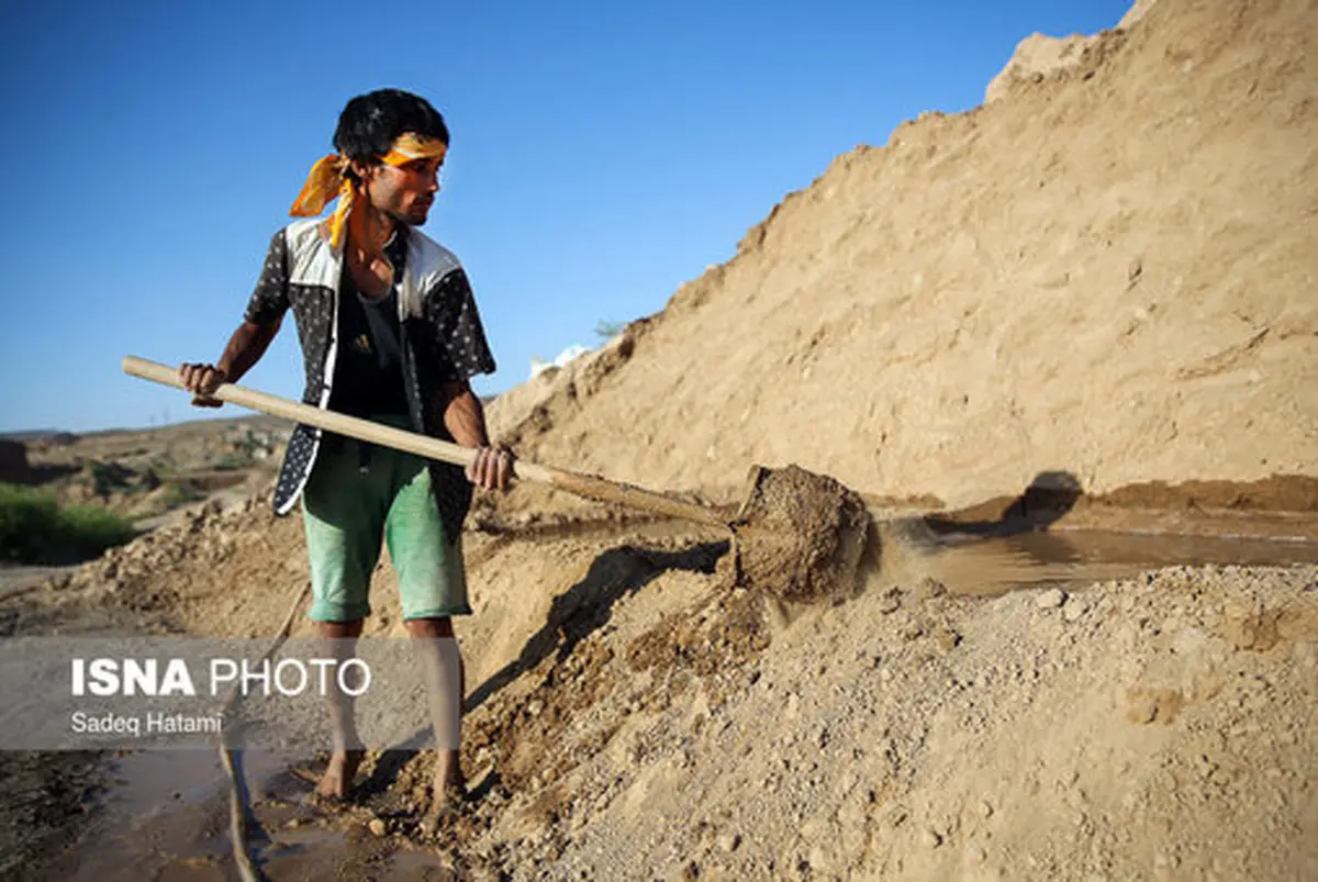 افطار در کوره/ تصاویر
