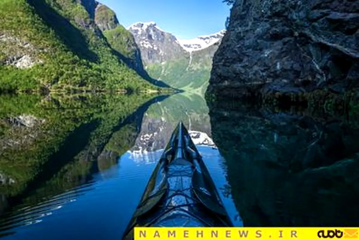 خوش ذوق ترین قایقران جهان+تصاویر