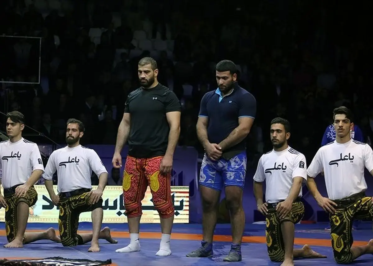جنجال در مسابقه انتخاب پهلوان سال کشور/ رفتار میرزاپور «رفتار برگزیده پهلوانی» شد + عکس
