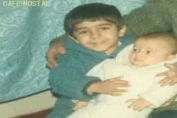 عکس دیده نشده از کودکی مرتضی پاشایی