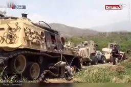 گورستان تانک‌های ارتش آل‌سعود در خاک عربستان+تصاویر