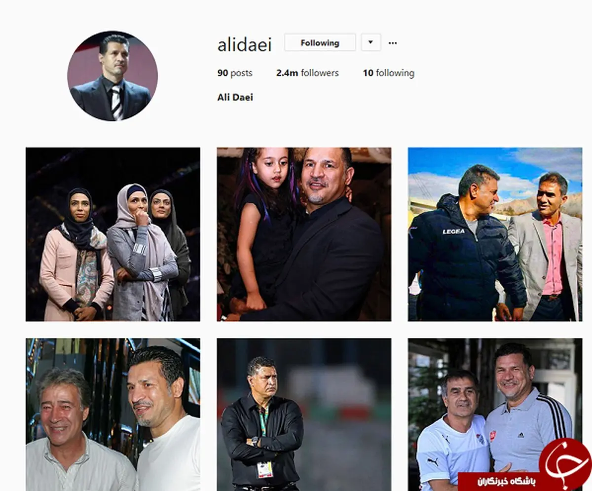 پرطرفدارترین ورزشکار ایرانی در اینستاگرام کیست؟