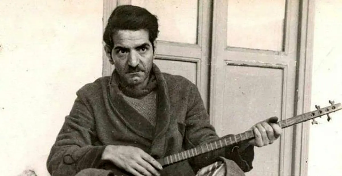 سه تار زدن شهریار / عکس