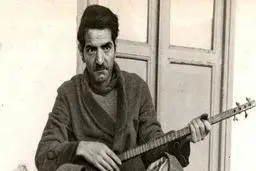 سه تار زدن شهریار / عکس