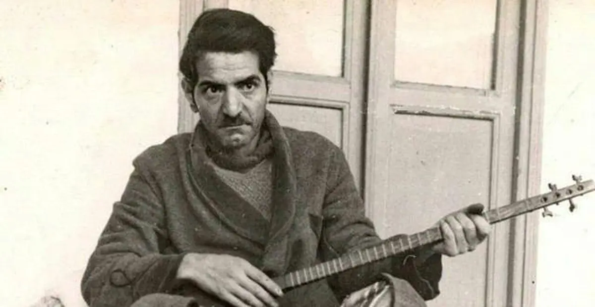 سه تار زدن شهریار / عکس