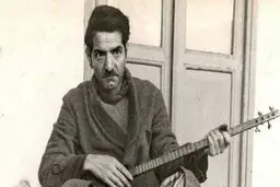 سه تار زدن شهریار / عکس