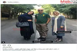 تیپ و ژست فریبا نادری و دوستانش، وسط خیابان!/ عکس