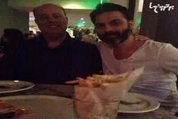 عکس اینستاگرامی پیمان معادی در کنار برادر آمریکایی‌اش