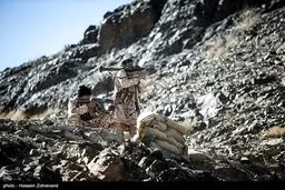 تمرینات تکاوران نیروی زمینی سپاه در مرز/تصاویر