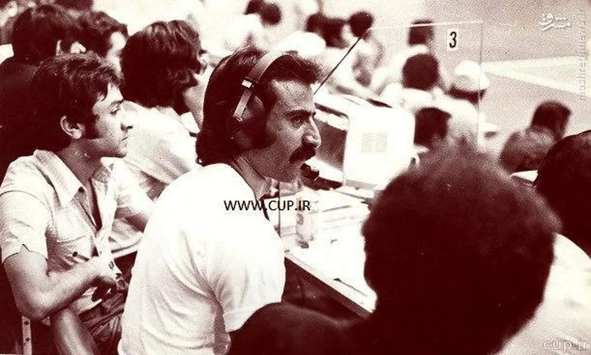 قدیمی‌ترین گزارشگر والیبال ایران کیست؟/عکس