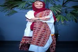 تیپ متفاوت مرجانه گلچین را ببینید