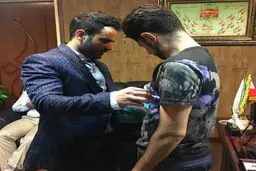 آغاز اندازه‌گیری برای دوخت طرح جدید لباس کاروان ایران در المپیک/تصویر
