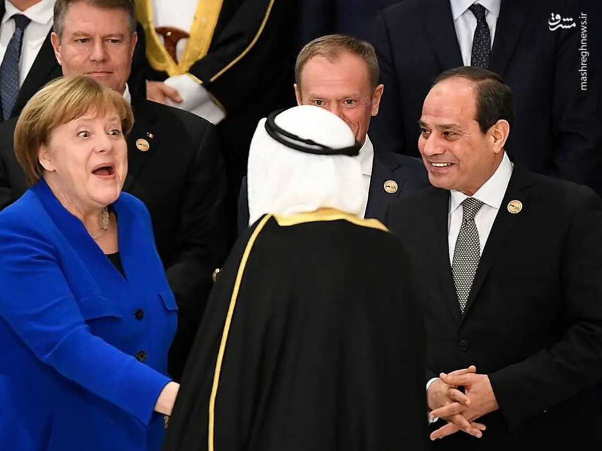 دیدار و نشست کشورهای عربی اروپایی در شرم‌الشیخ/ تصاویر