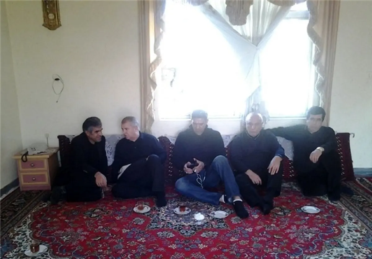 پروین و عابدزاده‌ در مراسم‌ چهلم‌ نوروزی/عکس