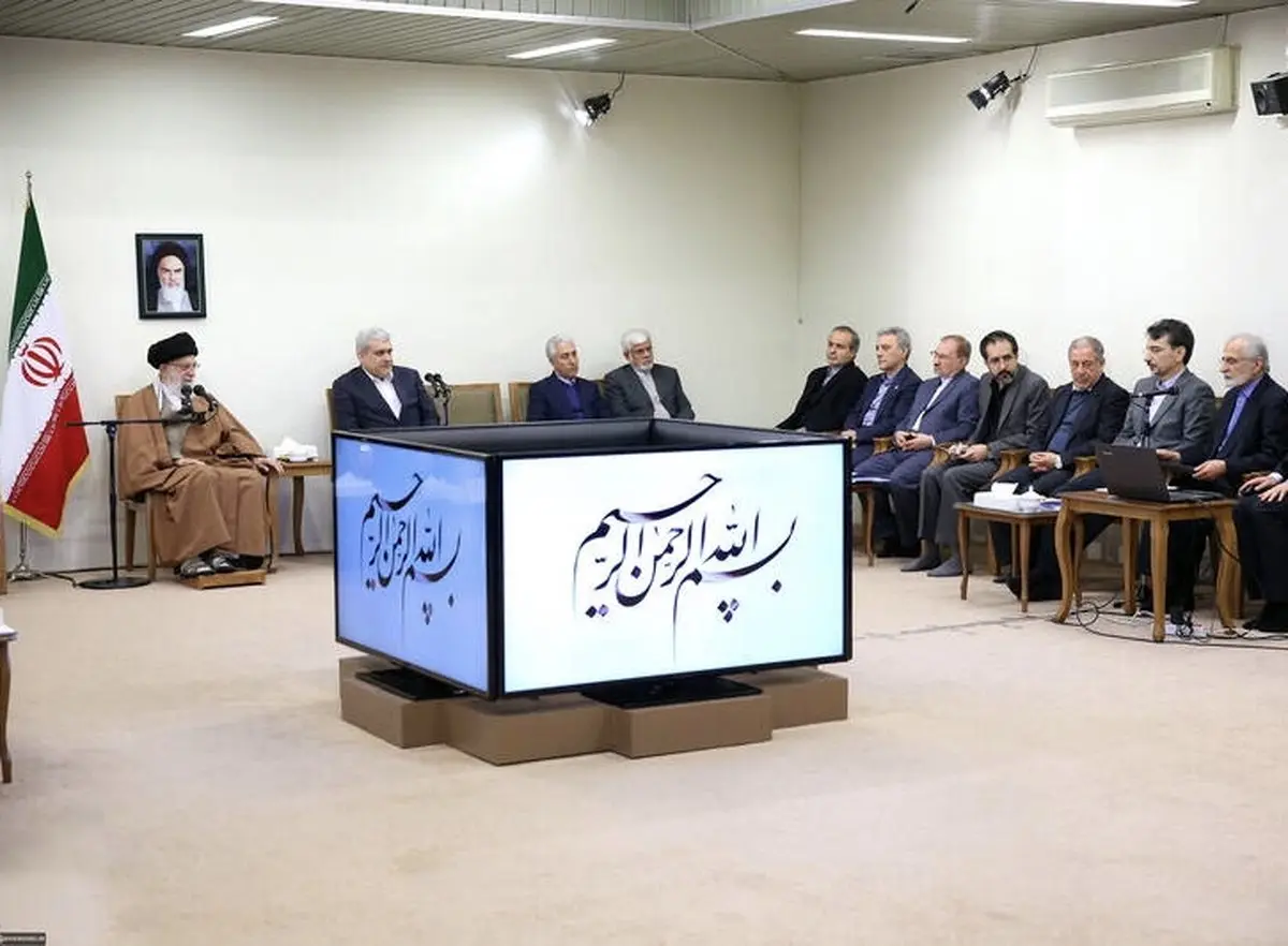 دیدار جمعی از مسئولان پژوهشکده علوم شناختی با رهبرمعظم انقلاب/ تصاویر