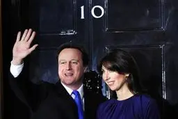 اشک ها و لبخندهای کامرون/ عکس