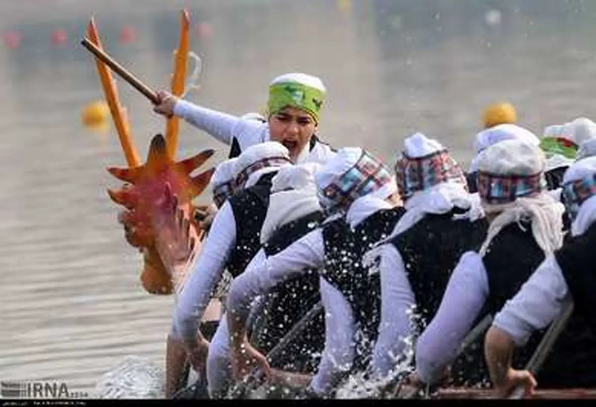 حاشیه های های مسابقات قایقرانی بانوان/تصاویر