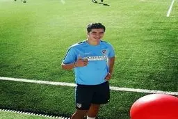 بازیکن ایرانی حاضر در تمرین اتلتیکو مادرید اسپانیا