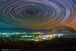 ستارگان در آسمان شب/تصاویر