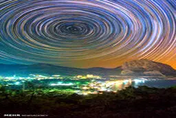 ستارگان در آسمان شب/تصاویر