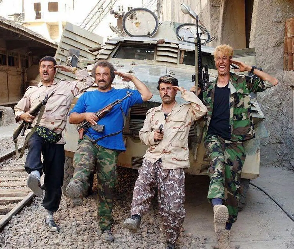 تصویری خاص از پشت صحنه پایتخت 5