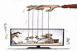 فاجعه کارشناسی داوری در تلویزیون!/کاریکاتور