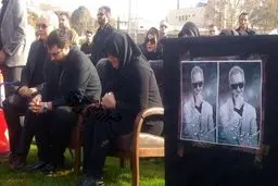 خانواده منصور پورحیدری در ورزشگاه شیرودی/عکس