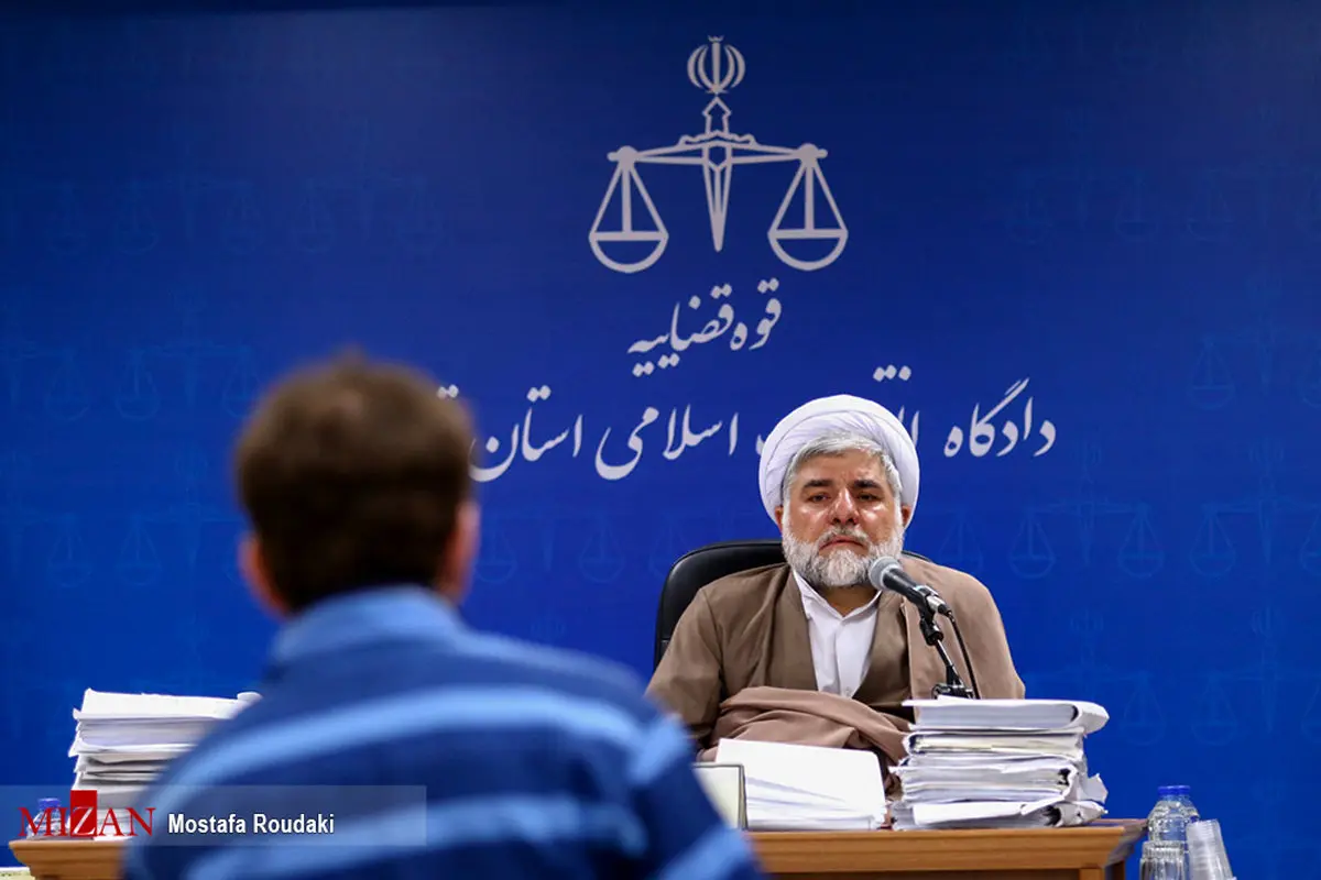 چند سکانس از بابک زنجانی در دادگاه /تصاویر