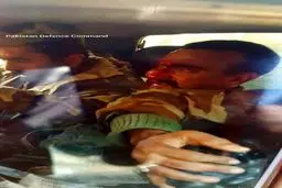 اولین تصویر منتشر شده از خلبان اسیرشده هندی