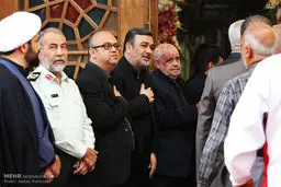 مراسم ترحیم پدر فرمانده نیروی انتظامی /تصاویر