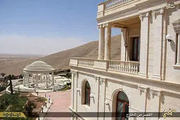 کاخ مادر امیر قطر در کنترل داعش/تصاویر