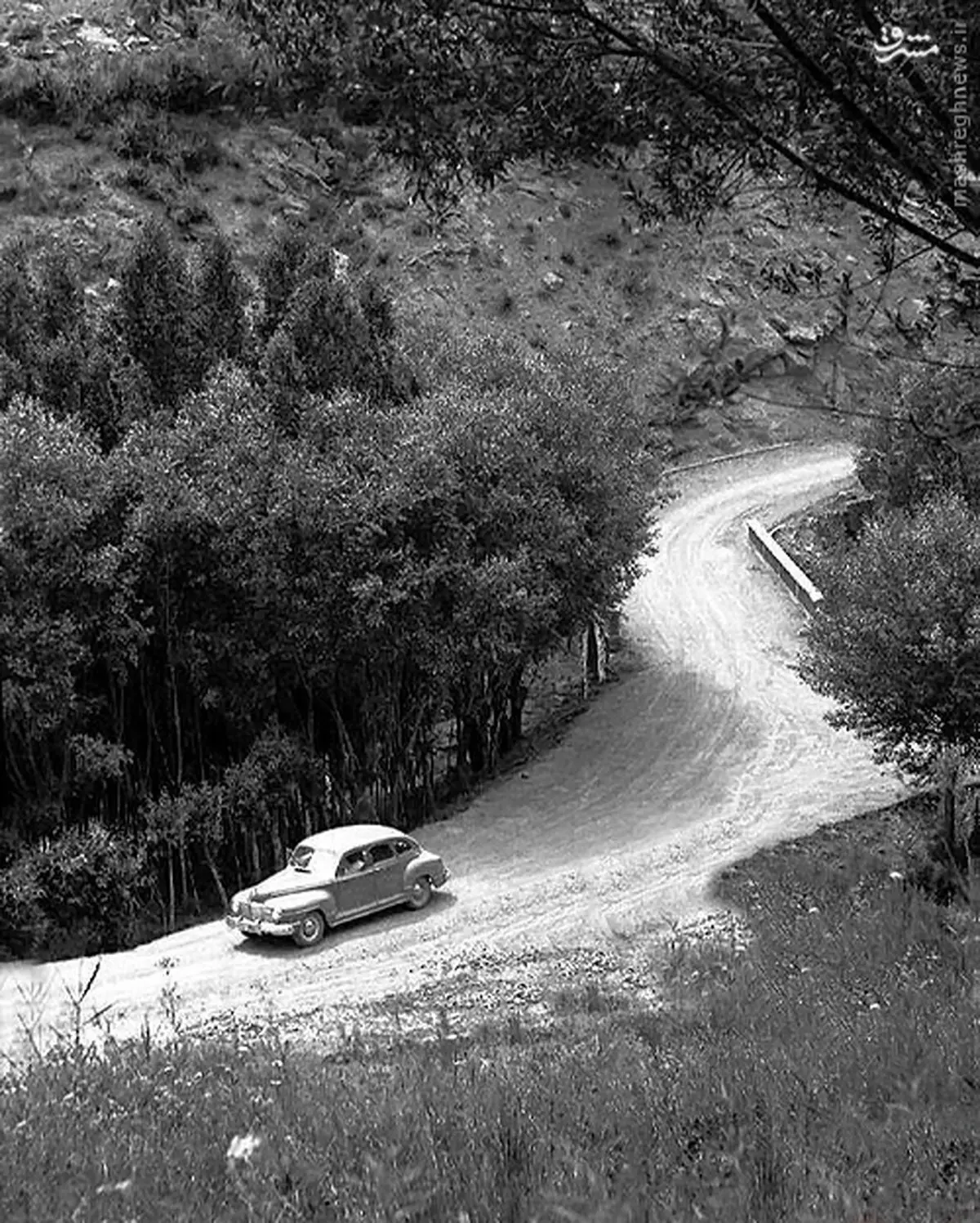 جاده چالوس درسال 1320 +عکس