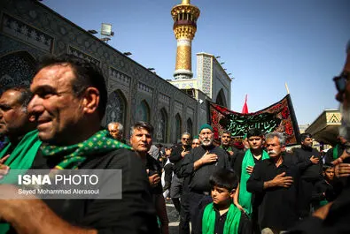 عزاداری ۲۸ صفر در حرم امام رضا (ع)