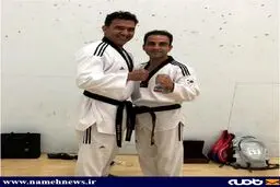 احمدرضا عابدزاده در لباس کاراته/ عکس