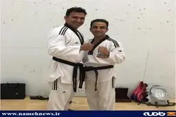 احمدرضا عابدزاده در لباس کاراته/ عکس