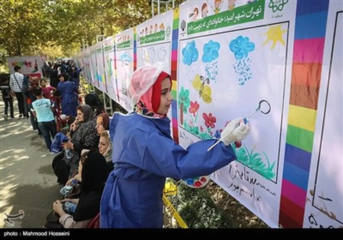 جشنواره طولانی‌ترین نقاشی کشور/تصاویر