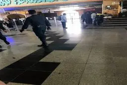 بازرسی بدنی مسافران مترو حرم امام/عکس