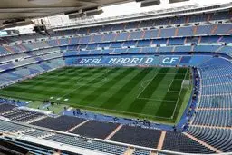 نمایی زیبا از ورزشگاه سانتیاگوبرنابئو