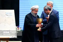 تصاویری از مراسم افتتاح رسمی تبریز 2018 با حضور رئیس جمهور
