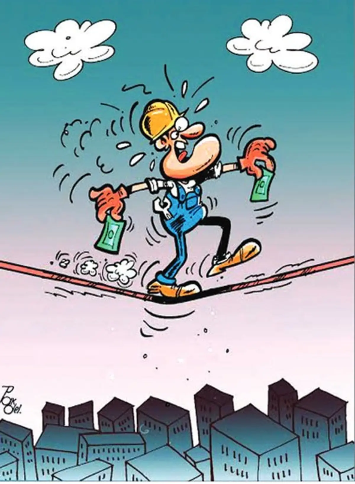 دستمزد 94/کاریکاتور