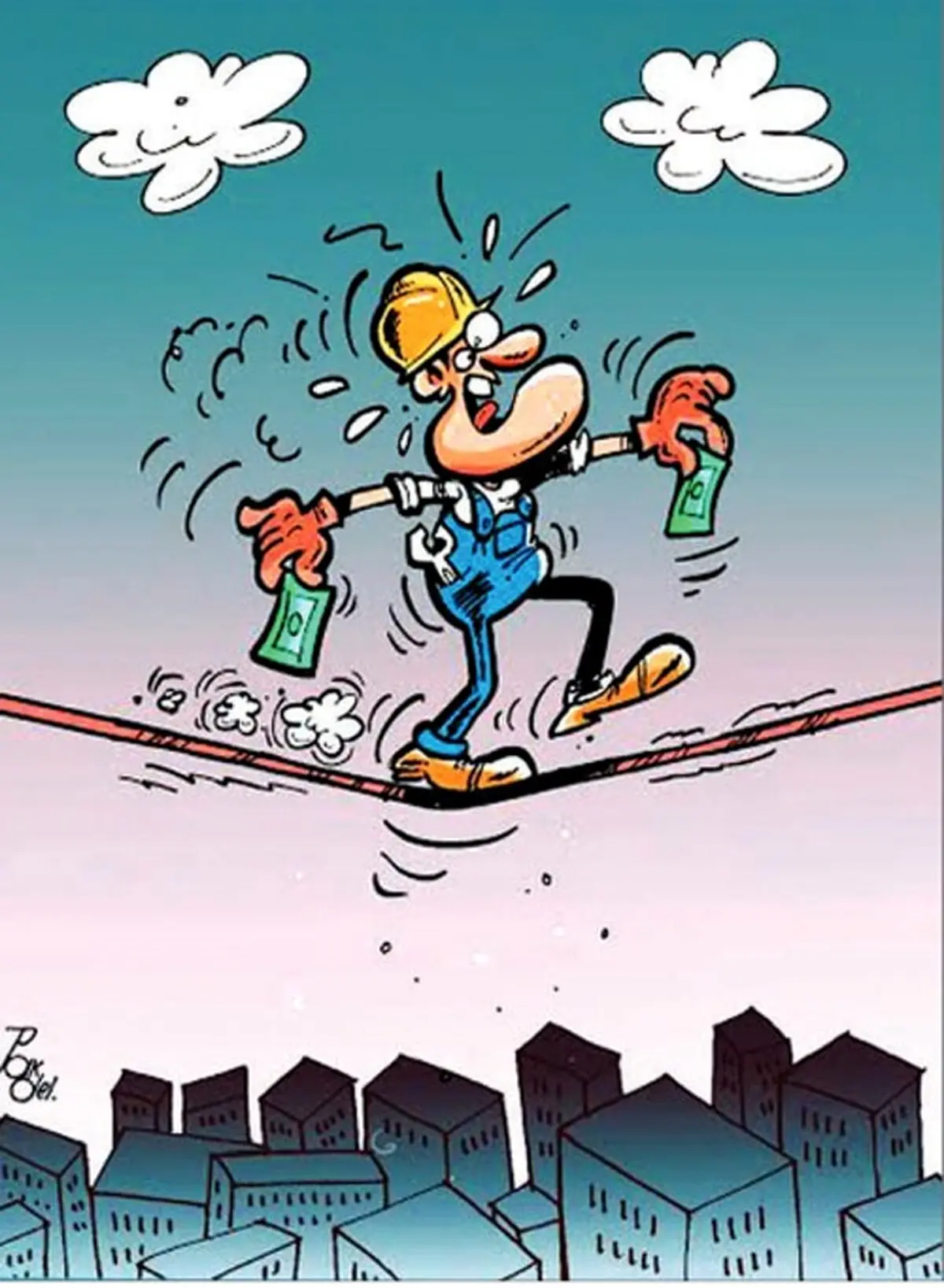 دستمزد 94/کاریکاتور
