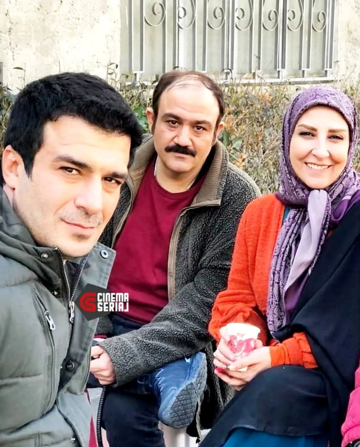 عکس/یوسف تیموری مهران غفوریان و مرجانه گلچین