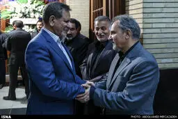 مراسم ختم خواهر محمدعلی نجفی با حضور محمدرضا خاتمیف عارف، موسوی لاری، جهانگیری، خرازی، کرباسچی و .../گزارش تصویری