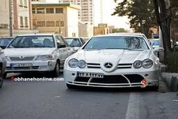 عکس/ جدیدترین بنز پلاک شده در ایران