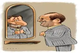 قالیباف، احمدی‌‌‌نژاد می‌شود؟/کاریکاتور
