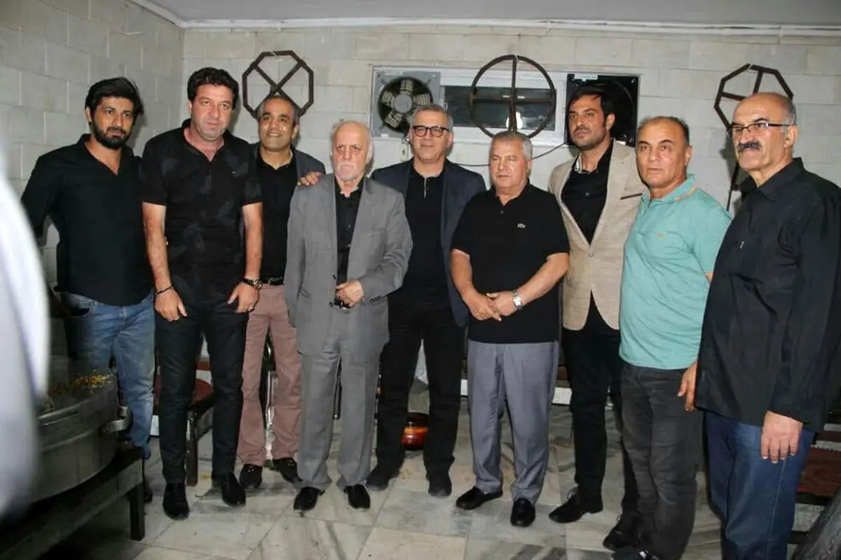 تصاویر / هیئت عزاداری علی پروین و پرسپولیسی ها