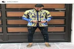 رونمایی سوشا مکانی از تازه ترین مدل لباسش!/عکس