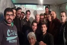 عکس یادگاذی در هیئت علی پروین