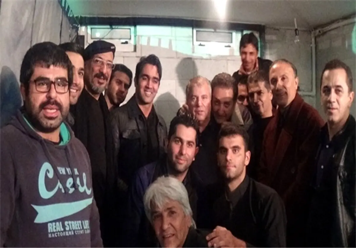 عکس یادگاذی در هیئت علی پروین